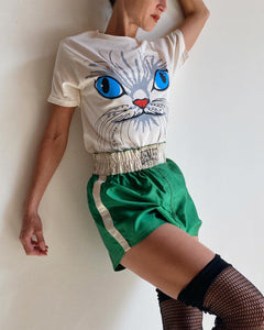 My Eyes Are Up Here! Kitty Tee