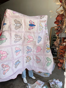 Butterfly Quilt Set: Crop Top & Pants