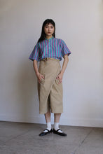 Load image into Gallery viewer, Striped Mock Collar Button-Down