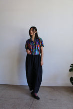 Load image into Gallery viewer, 1980s Metallic Animal Print Blouse