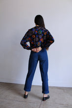 Load image into Gallery viewer, Floral Sweatshirt Blouse