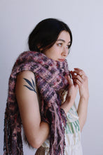 Load image into Gallery viewer, Vintage Extra Long Knit Mohair Scarf