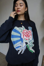 Load image into Gallery viewer, Sparrow & Rose Sacred Scrap Collage Sweater