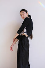 Load image into Gallery viewer, 1950s Faux Fur Zebra Wool Sweater