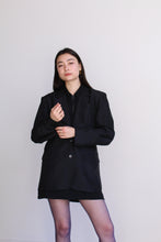 Load image into Gallery viewer, 1980s Black Blazer