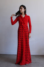 Load image into Gallery viewer, Crissa Linea Italiana Wool Maxi Dress