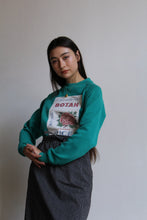 Load image into Gallery viewer, Botan Raglan Sweatshirt Turquoise