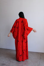 Load image into Gallery viewer, 1970s Squirrel Print Kimono