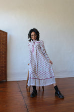 Load image into Gallery viewer, 1970s Floral Victorian Cotton Dress