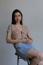 Load image into Gallery viewer, 1990s Sheer Daisy Lace Blouse