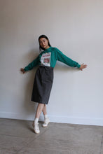 Load image into Gallery viewer, Botan Raglan Sweatshirt Turquoise
