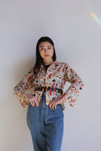 Load image into Gallery viewer, 1990s Kokeshi Doll Print Top