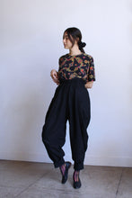 Load image into Gallery viewer, 1980s Silk Jewel Print Boxy Blouse