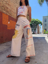 Load image into Gallery viewer, Vanity Fair Crop Top & Pants - Medium