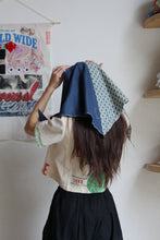 Load image into Gallery viewer, Centered Lace Blue Bonnet