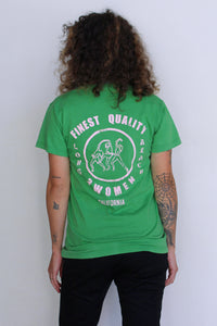 Flower of the Dragon Kelly Green Vintage Tee