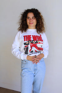 1989 The Who The Kids Are Alright Band Tour White Raglan Sweatshirt