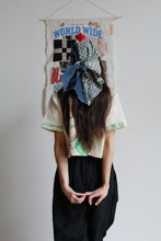 Load image into Gallery viewer, Centered Lace Blue Bonnet