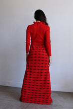 Load image into Gallery viewer, Crissa Linea Italiana Wool Maxi Dress
