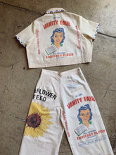 Load image into Gallery viewer, Vanity Fair Crop Top & Pants - Medium