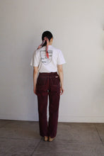 Load image into Gallery viewer, 1990s Calvin Klein Burgundy Jeans