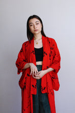 Load image into Gallery viewer, 1970s Squirrel Print Kimono