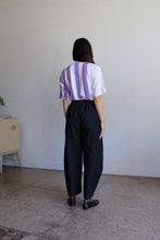 Load image into Gallery viewer, 1980s Purple Striped Tee