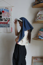 Load image into Gallery viewer, Centered Lace Blue Bonnet