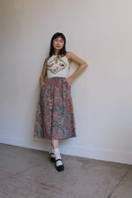 Load image into Gallery viewer, Collage Print Midi Skirt