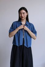 Load image into Gallery viewer, City Blue Denim Button Up