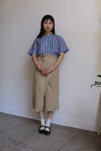 Load image into Gallery viewer, Striped Mock Collar Button-Down