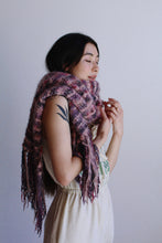 Load image into Gallery viewer, Vintage Extra Long Knit Mohair Scarf