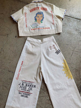 Load image into Gallery viewer, Vanity Fair Crop Top & Pants - Medium