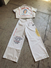 Load image into Gallery viewer, Vanity Fair Crop Top & Pants - Medium