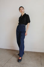 Load image into Gallery viewer, 1990s Black Silk Ribbon Blouse