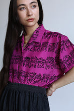 Load image into Gallery viewer, ESPRIT Faces Button Up