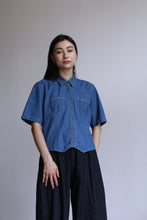 Load image into Gallery viewer, City Blue Denim Button Up