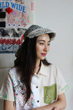 Load image into Gallery viewer, Centered Lace Blue Bonnet