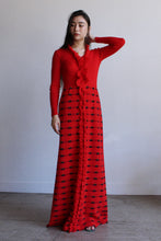 Load image into Gallery viewer, Crissa Linea Italiana Wool Maxi Dress