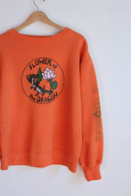 Load image into Gallery viewer, Flower of the Dragon Orange Raglan Sweatshirt