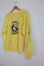 Load image into Gallery viewer, Flower of the Dragon Yellow Raglan Sweatshirt