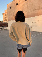 Load image into Gallery viewer, 1980s Soft Heather Yellow Raglan Cardigan