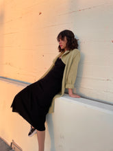 Load image into Gallery viewer, 1960s Green Knit Cardigan Sweater Coat
