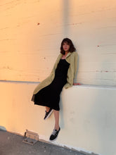 Load image into Gallery viewer, 1960s Green Knit Cardigan Sweater Coat