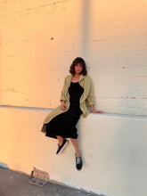 Load image into Gallery viewer, 1960s Green Knit Cardigan Sweater Coat