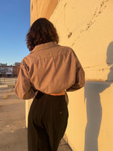 Load image into Gallery viewer, Vintage Brown Pierre Cardin Oxford Dress Shirt