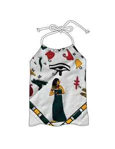 Hieroglyphics Halter Top