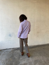Load image into Gallery viewer, Vintage Georgio Armani Lavender Striped Cotton Dress Shirt
