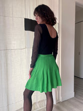 Load image into Gallery viewer, 1980s Kelly Green Tennis Skirt