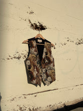 Load image into Gallery viewer, 1990s Dog Gang Tapestry Vest w/ Tie Back